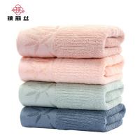 璞莉丝 PLSMJ-06 竹浆加厚洗脸面巾毛巾 34*74cm 120g （单位：条） 颜色随机发货