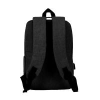 巴天弩（BATANUV） F1722-1 商务休闲双肩包 背包 40*28*11cm 黑色（单位：个）
