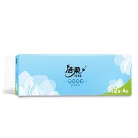 洁柔（C&S） TW004401A 立体压花无芯卷纸 纸巾 70克*12卷840g 天蓝色（单位：提）
