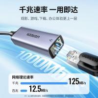 绿联（UGREEN）50922  转换头 USB转RJ45 (单位：个）