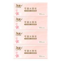 洁柔（C&S）  TR099701A (玖洲徕软抽)面巾纸 180mmX133mm(3层) 100抽/包 4包/提 (单位: 提)
