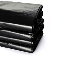 冰禹 BYlf-607 加厚垃圾袋 一次性手提式垃圾袋塑料袋 背心式 40*60cm 100只装/包 (单位:包)