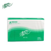 清风 B913A 三折擦手纸 225mm*230mm（单层）  200张/包 20包/箱   (单位:箱)