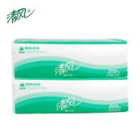 清风 B913A 三折擦手纸 225mm*230mm（单层）  200张/包 20包/箱   (单位:箱)