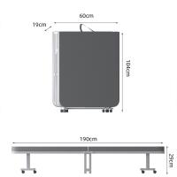 臻远 ZY5052223 午休折叠床 190*60*29cm 灰色 二折 (单位:张)