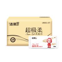 洁柔（C&S） 洗脸巾（面子） 无香 UR002-01 225mm*195mm/张  单层  80抽/包 24包/箱 (单位:包) 新老包装随机发货