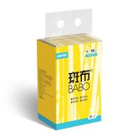 斑布（BABO） 精品系列本色抽纸 BTR100D4 135*200mm*3层*100抽*4包 (单位:提)