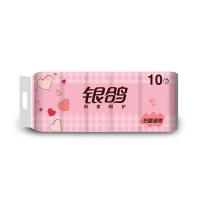 银鸽 无香 无芯卷纸 160MM*114MM*3层 10卷/提 (单位:提) 白色