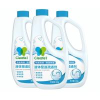 净安（Cleafe） 液体管道疏通剂 480g/瓶*3瓶 (单位:瓶)