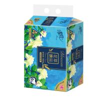 清风 花萃臻品系列软抽 BR41SHC 190*132mm*80抽*4包 (单位:提) 新老包装随机发货