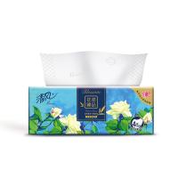 清风 花萃臻品系列软抽 BR41SHC 190*132mm*80抽*4包 (单位:提) 新老包装随机发货