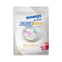 水卫仕（seaways） 粒粒净洗衣凝珠 全效呵护 12g*18颗 (单位:袋)