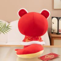 奥特佳（ORTEGA） 开门红生肖玩偶-国风福娃/好运蛇 M00030002 25cm (单位:个) 款式随机；红色