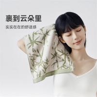 三利（SANLI） 毛巾 柔软吸水速干 32*72cm*2条 (单位:组) 青石色+墨染色