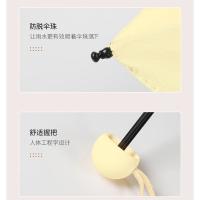 菲迪米尼 五折胶囊伞 8骨 FDMN-JN06 约52*90cm (单位:把) 黄色