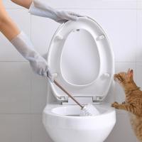 熙布集 家务洗碗手套 PVC LJ016 32cm*5双 (单位:组) 蓝色