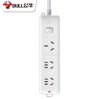 公牛（BULL） GN-406D 插排 4000W 白色（单位：个）