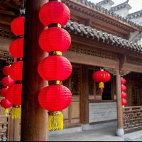 墨斗鱼 大号 灯笼挂饰  8寸  （单位：套）
