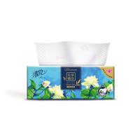 清风 BR41SHC 花萃臻品 抽纸 190*132mm*80抽*4包 （单位：提）