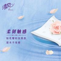 清风 BR41SHC 花萃臻品 抽纸 190*132mm*80抽*4包 （单位：提）