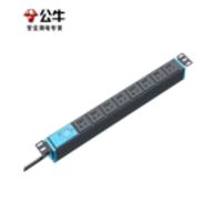 公牛（BULL） GNE-1080 插排 3M （单位:个） 深灰色