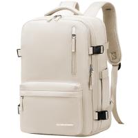 维多利亚旅行者（VICTORIATOURIST） V7051 全开口旅行背包 30*16*43cm(单位：个) USB充电 米白色