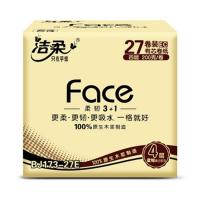洁柔（C&S） 自然无香 有芯卫生卷纸 200克/卷x27卷   27卷/箱  (单位：箱 )