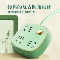 公牛（BULL）  GN-R6030 复古系列插座 插排 1.5米 绿色（单位：个）