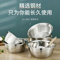 拜格（BAYCO） BX6041 味斗盆蔬果盆 20cm-26cm5件套 不锈钢色（单位：套）