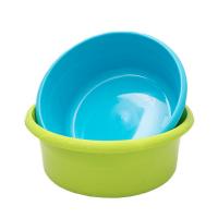 茶花（CHAHUA） 03381K 洗脸盆 塑料盆子时尚通用盆 36CM 随机色 (单位:个)