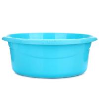 茶花（CHAHUA） 03381K 洗脸盆 塑料盆子时尚通用盆 36CM 随机色 (单位:个)