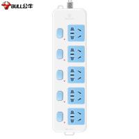 公牛（BULL） GN-316 插排 5孔 1.8米 分控 （单位:个） 白色