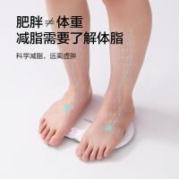 香山 体脂秤迷你便携体重秤精准 体脂秤IF2110DR 22项健康数据监测 白色（单位：台）