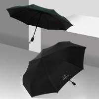 璞莉丝 三折UV伞晴雨伞 黑胶全自动 PLSYS0459 98cm*8骨 1把/箱 (单位:把) 颜色随机
