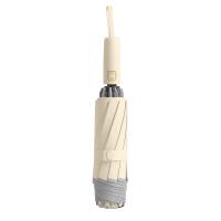 美度（MAYDU） M3362 三折晴雨伞 58.5cm*10K/105cm（单位：把）卡其色