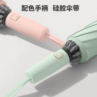 美度（MAYDU） M3362 三折晴雨伞 58.5cm*10K/105cm（单位：把）卡其色