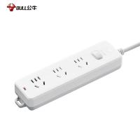 公牛（BULL） GN-212 插排 总控3位 5米 白色 (单位:个)