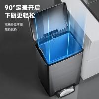 五月花（May Flower） WYH-GB231 垃圾桶 15L （单位:个） 钨钢黑