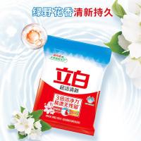 立白（Liby） 绿野花香 超洁清新洗衣粉 2.118kg (单位:袋)  新老包装随机