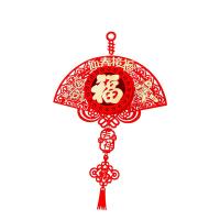 安赛瑞 311296 毛毡布福字中国结 40*70cm  (单位：个 )