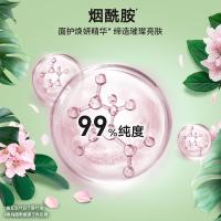 力士 植萃精油香氛沐浴露 清透焕采 樱花香与烟酰胺 550g 12瓶/箱 (单位:瓶)