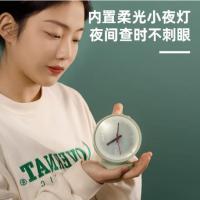 得力（deli） 闹钟 NS886 96*67*112.5mm (单位:台) 白色/蓝色/绿色 颜色随机