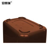 安赛瑞 摇盖分类垃圾桶 24395 60L (单位:个) 棕色