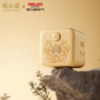 德力西电气（DELIXI ELECTRIC） 魔方排插 龙里龙气系列 CD98H-CK4X/B（Y）YHY 58mmX58mmX58mm (单位:个) 桑蕾黄