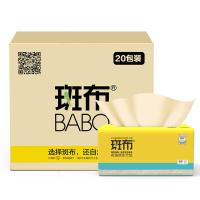 斑布（BABO） 抽纸 BASE系列 DBCR120E20 135*190mm*120抽*20包 (单位:箱)
