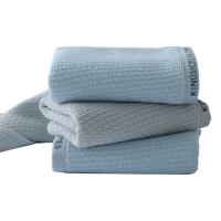 金号（KING SHORE） A-TIMES系列波菲特4A毛巾-3 双条毛巾盒装 AT004-3 60*30cm*2 (单位:盒) 新老包装随机发货 灰色、蓝色