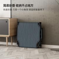 南极人（NanJiren） 休闲午休三折床 NJR-S003 靠躺193cm*68cm*30cm 收纳70cm*68cm*18cm (单位:张) 黑色条纹