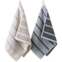 金号（KING SHORE） 扶桑寄语毛巾 HY1698 60*30cm 176条/箱 (单位:条) 棕色、灰色颜色随机