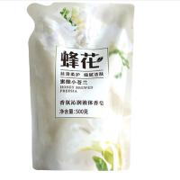 蜂花（BEE&FLOWER） 香氛沁润液体香皂 蜜酿小苍兰 500g (单位:袋)