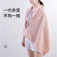 洁玉 新疆棉A类纯棉浴巾 亚利桑那系列 DS0-103B 70*140cm*1 (单位:条) 颜色随机